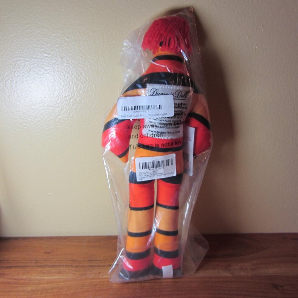 3 for $40 plush dammit doll NIP Stripes of Bengali stress-relief retired (W4748)